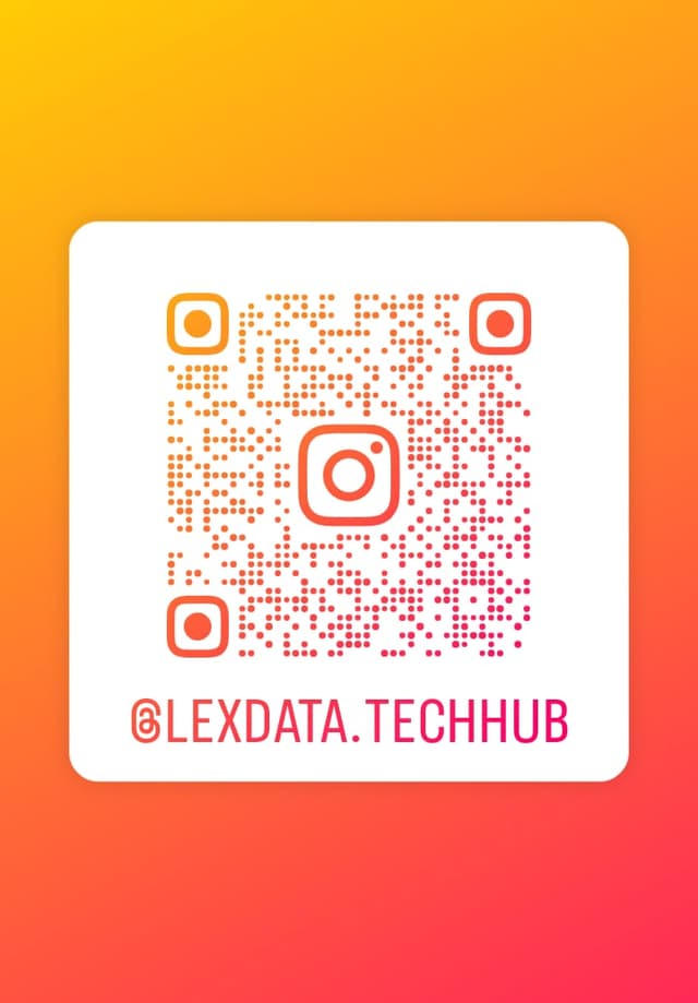 LexData Instagram QR code